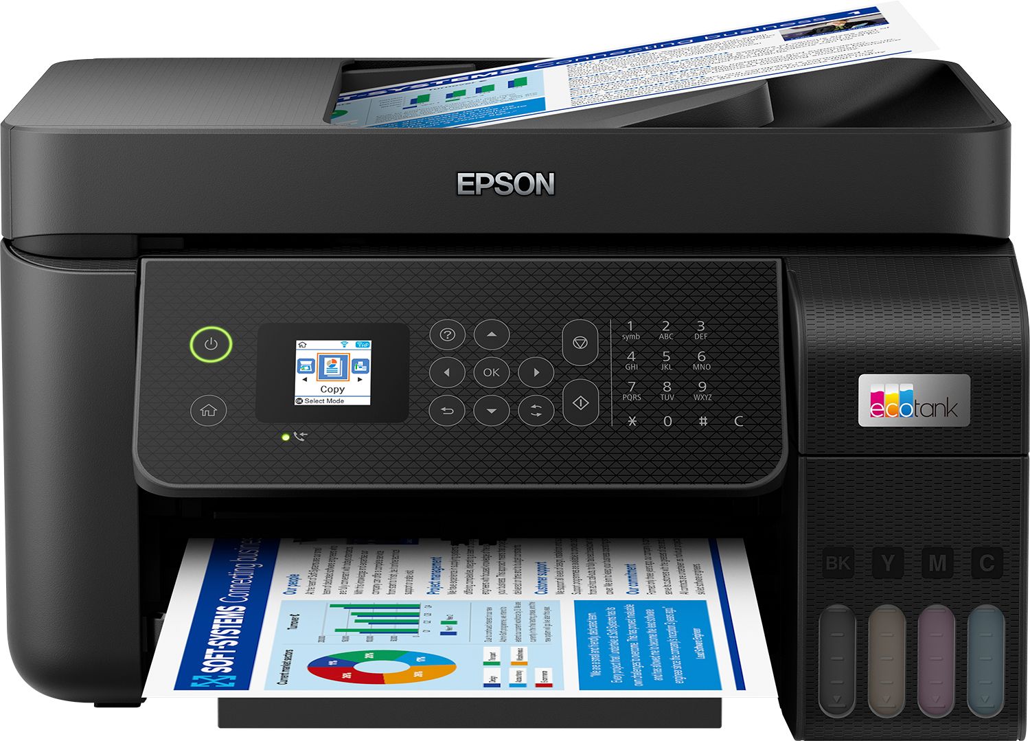 Image of Epson EcoTank ET-4800 stampante multifunzione inkjet 4-in-1 A4, serbatoi ricaricabili alta capacità, 4 flaconi inclusi pari a 7500pag B/N 4500pag colore, Wi-FI Direct, USB 074