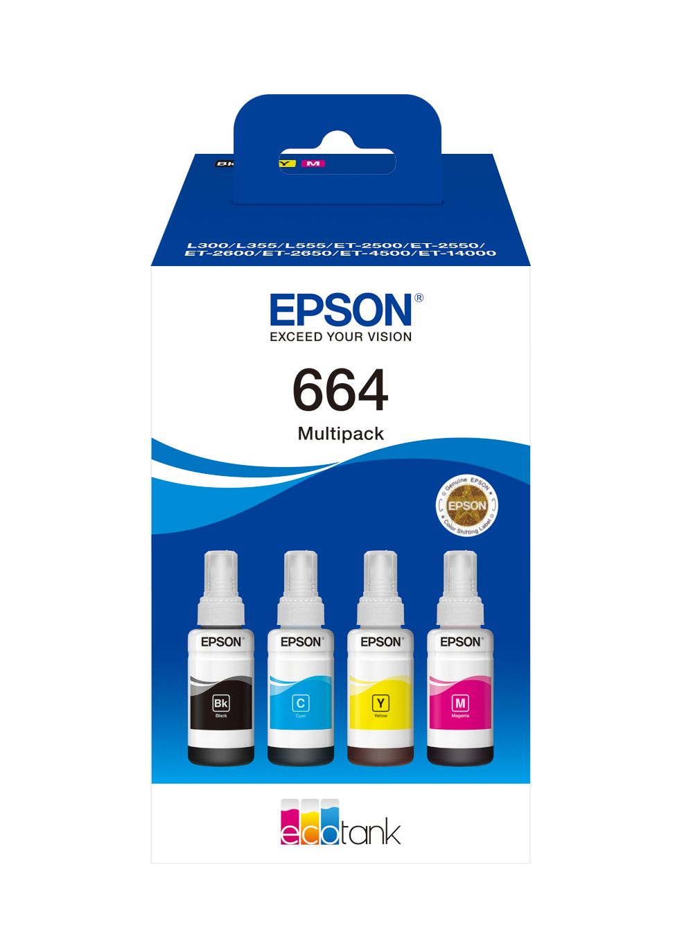 Image of Epson 664 EcoTank 4-colour Multipack 074