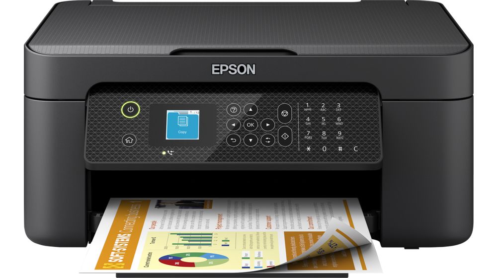 Image of Epson WorkForce WF-2910DWF stampante multifunzione A4 getto Inkjet (stampa, scansione, copia) Display LCD 3.7cm, WiFi Direct, AirPrint, 3 mesi inchiostro incluso con ReadyPrint 074