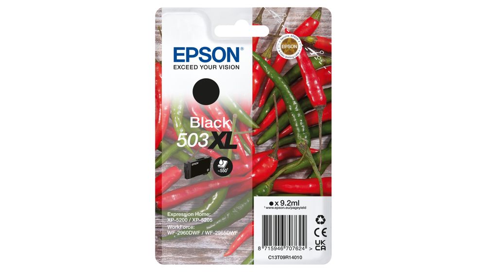 Image of Epson 503XL cartuccia Inkjet 1 pz Originale Resa elevata (XL) Nero 074