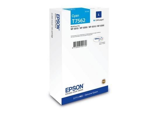 Image of Epson C13T75624N cartuccia Inkjet 1 pz Originale Ciano 074