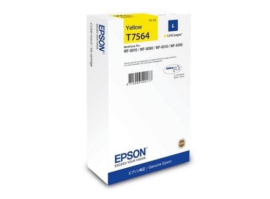 Image of Epson C13T75644N cartuccia Inkjet 1 pz Originale High (L) Yield Giallo 074