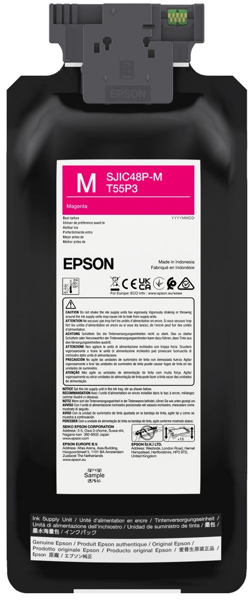 Image of Epson SJIC48P-M cartuccia Inkjet 1 pz Originale Magenta 074