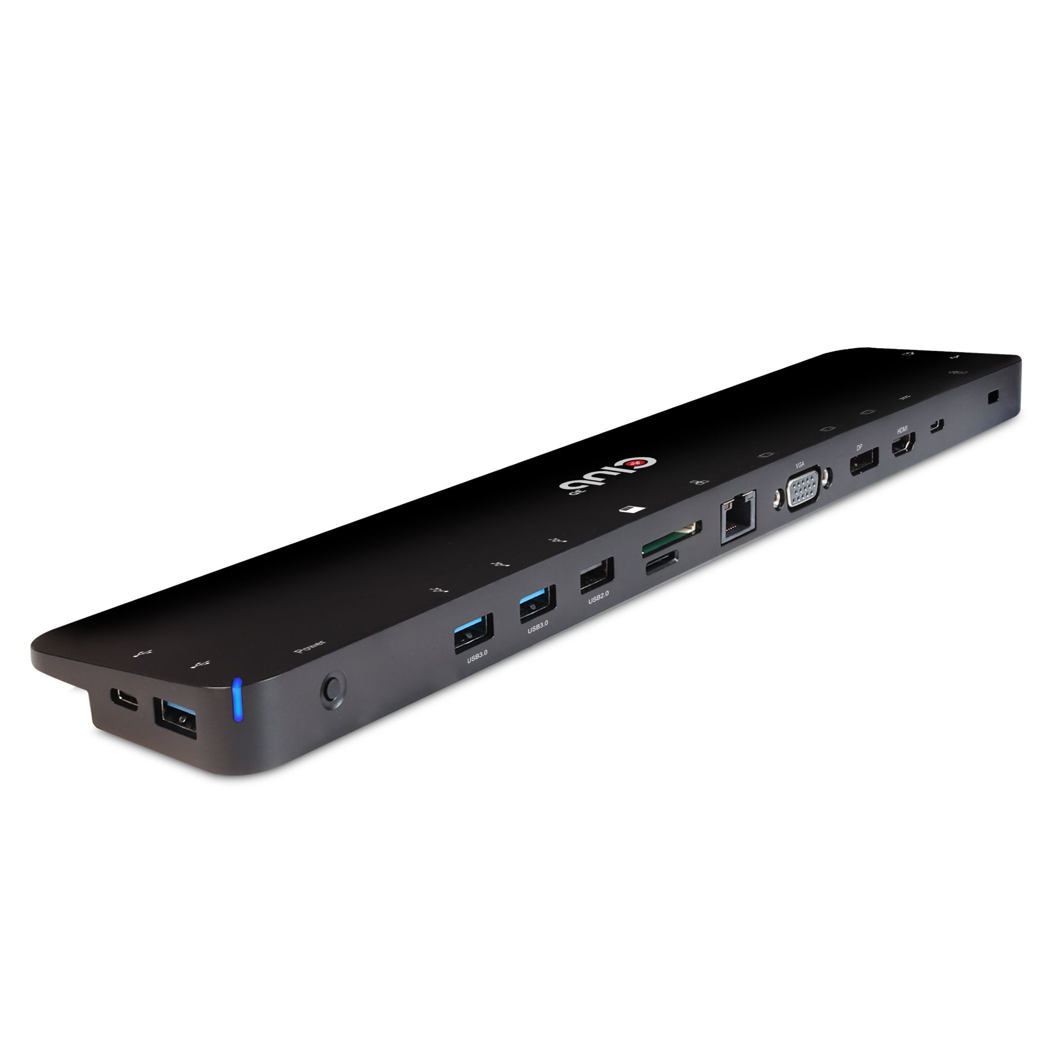 Image of CLUB3D CSV-1564W100 replicatore di porte e docking station per laptop USB 3.2 Gen 1 (3.1 Gen 1) Type-C Nero 074