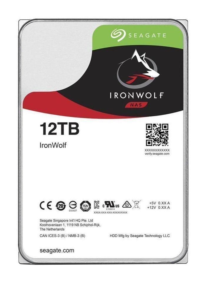 Image of Seagate NAS HDD IronWolf disco rigido interno 12 TB 7200 Giri/min 256 MB 3.5" Serial ATA III 074