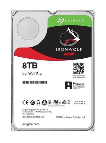 Image of Seagate IronWolf ST8000VN004 disco rigido interno 8 TB 7200 Giri/min 256 MB 3.5" Serial ATA III 074