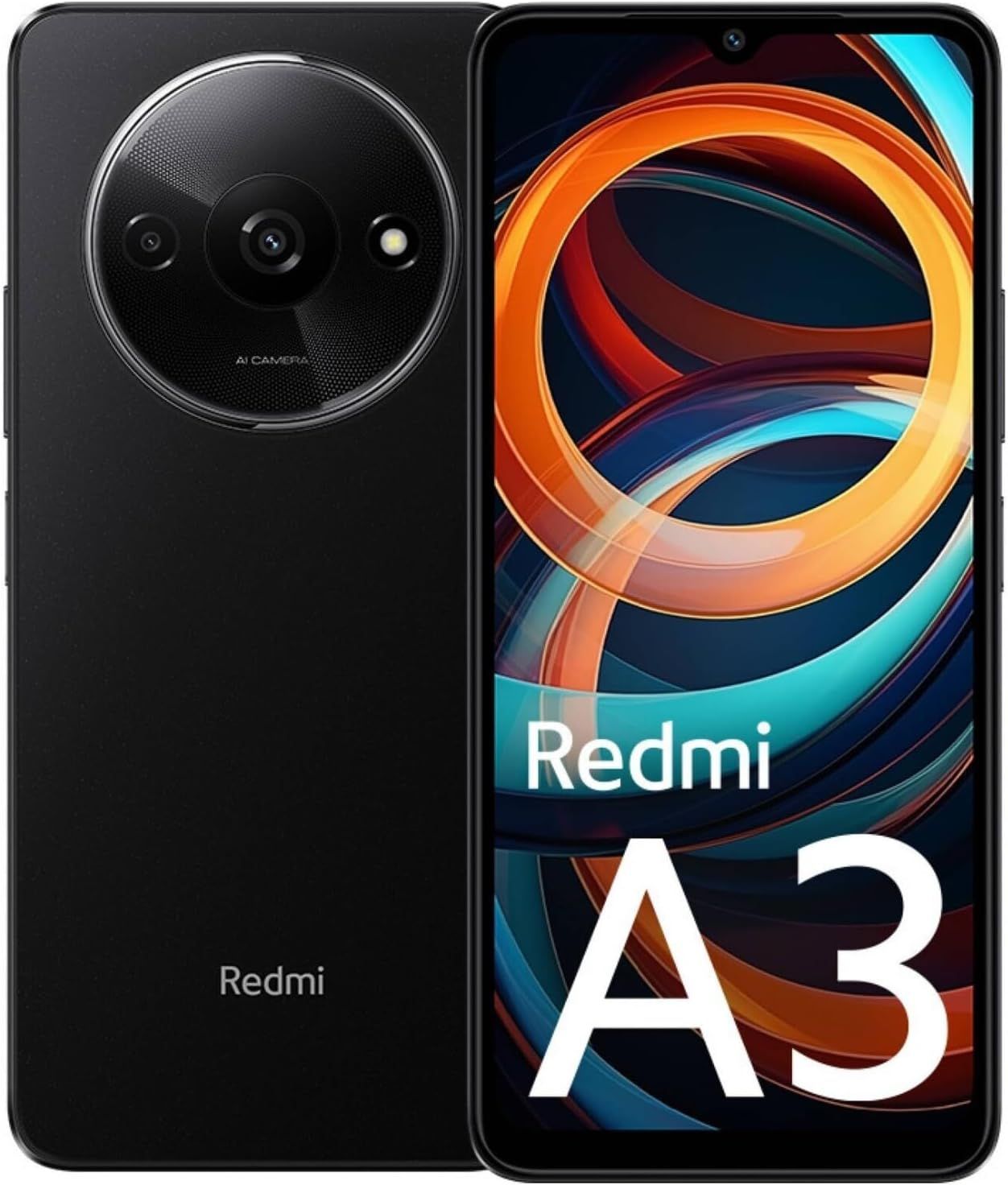 Image of SMARTPHONE XIAOMI REDMI A3 4+128GB DUOS BLACK ITALIA 074