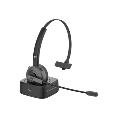 Image of Conceptronic POLONA03BDA cuffia e auricolare Cuffie Wireless A Padiglione Ufficio Bluetooth Base di ricarica Nero 074