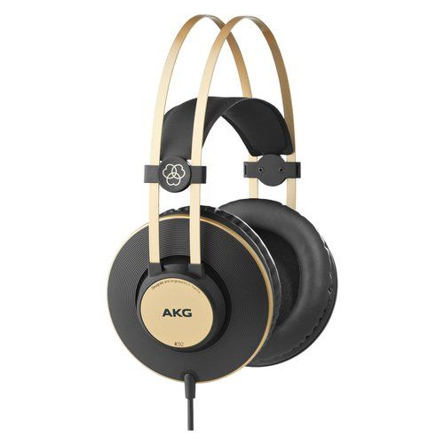 Image of Cuffie filo Akg 3169H00030 PROFESSIONAL K92 nero e oro nero e oro 074