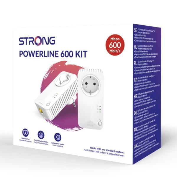 Image of Adattatori Ethernet - Powerline 600 Double Pack V2 074