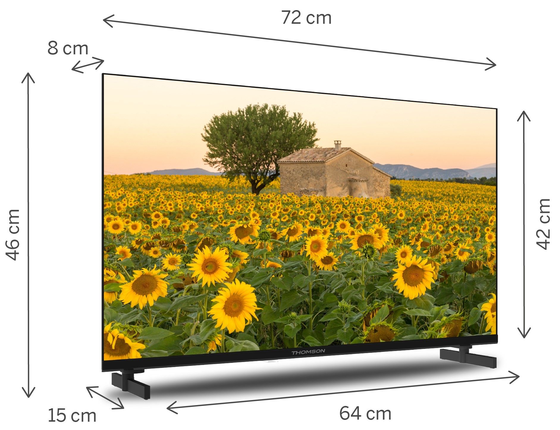 Image of Thomson 32HA2S13 TV 81,3 cm (32") WXGA Smart TV Wi-Fi Nero 074