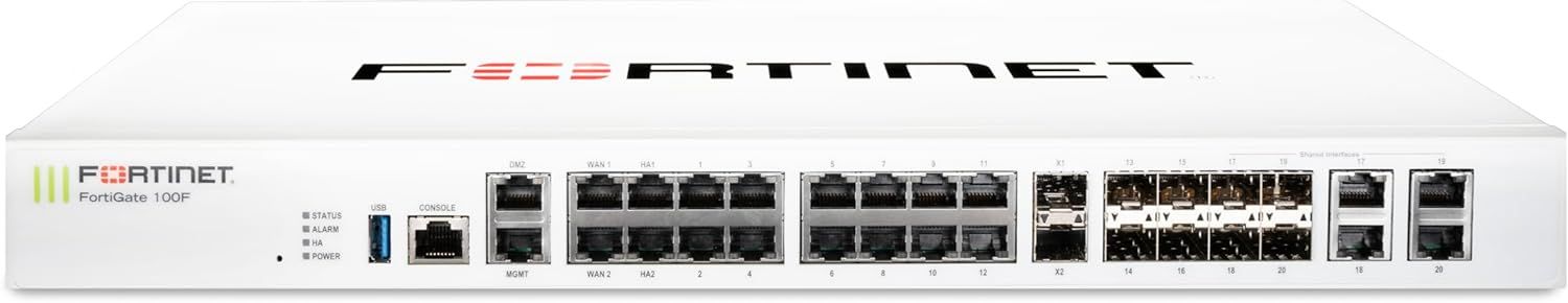 Image of FORTIGATE-100F HARDWARE PLUS 3 YEAR 24X7 FORTICARE 074