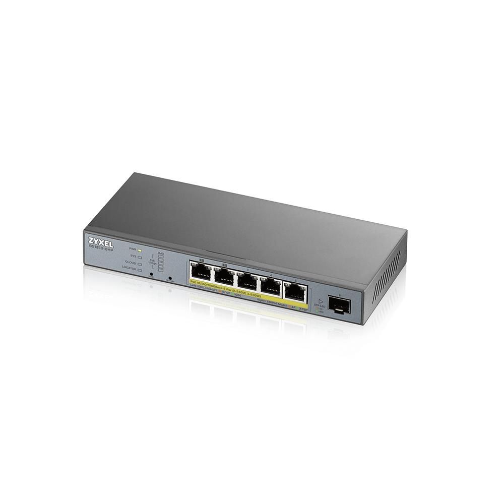 Image of SWITCH 5 PORTE GIGABIT POE BUDGET 60W 074