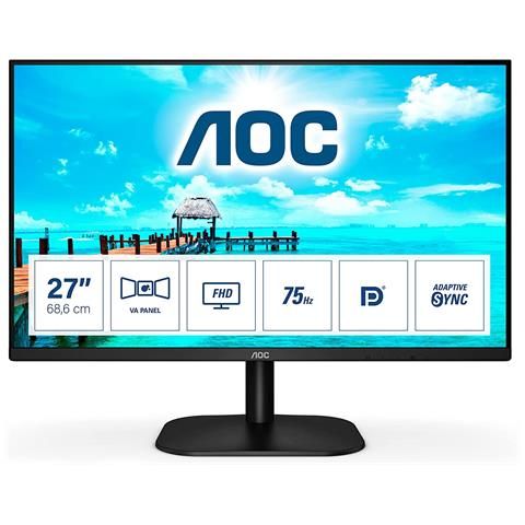 Image of AOC B2 27B2QAM LED display 68,6 cm (27") 1920 x 1080 Pixel Full HD Nero 074