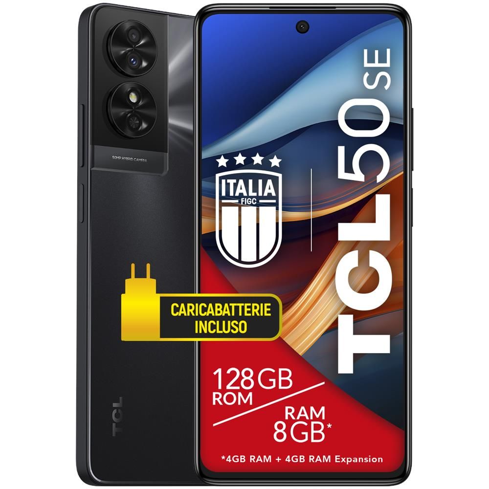 Image of TCL 50 SE 17,2 cm (6.78") Doppia SIM Android 14 4G USB tipo-C 4 GB 128 GB 5010 mAh Grigio 074