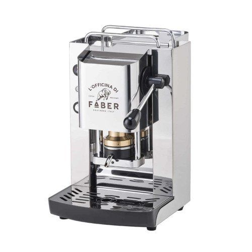 Image of FABER Macchina da Caffè Espresso Automatica Pro Total Serbatoio 1.3 Lt. Potenza 500 Watt Colore Acciaio Inox 074