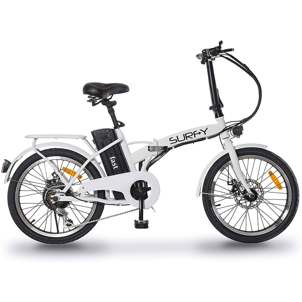 Image of Surfy Fast Bicicletta Elettrica Pieghevole 20 - Colore Bianco 074