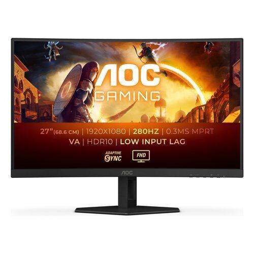 Image of AOC G4 C27G4ZXE Monitor PC 68,6 cm (27") 1920 x 1080 Pixel Full HD LED Nero 074