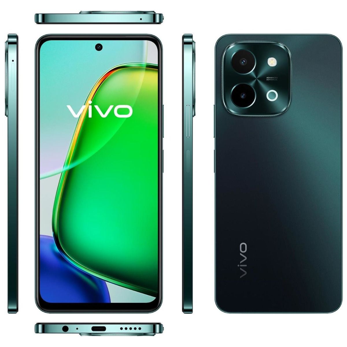 Image of Smartphone Vivo Y28 8/256GB Agate Verde verde 074