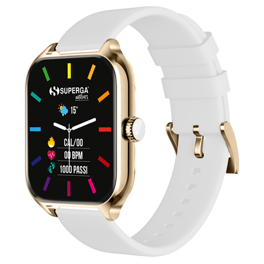 Image of Superga Winner Smartwatch Oro e Bianco - SWT-STC008 074