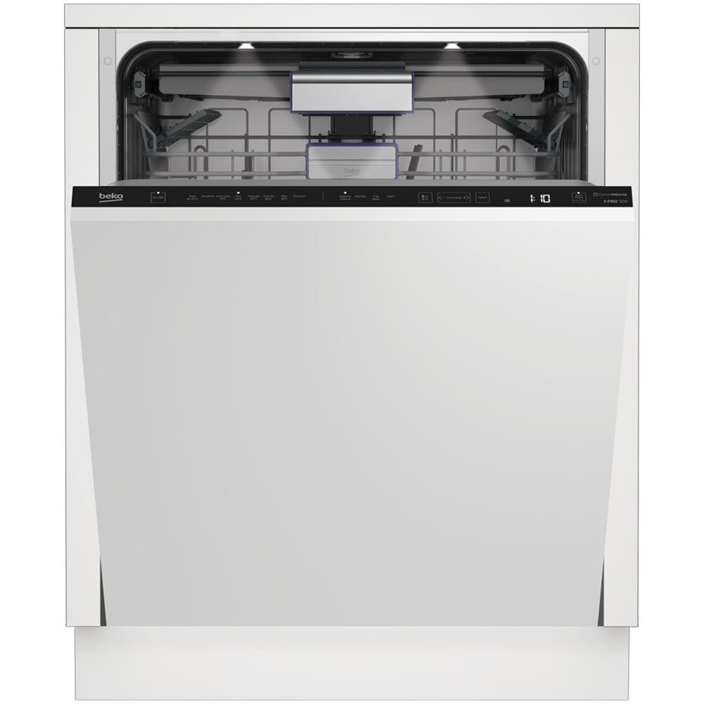 Image of Beko bPRO 500 Lavastoviglie a scomparsa totale 60 cm, Classe A, 42dBA, 15 coperti, 8 programmi, tecnologia CornerIntense®, terzo cestello standard 074