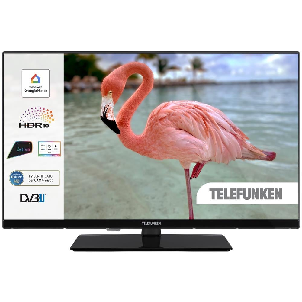 Image of Telefunken TV LED televisore AVI, MOV, MP4, MPEG, MPG 81.3" TE32750B45V2D