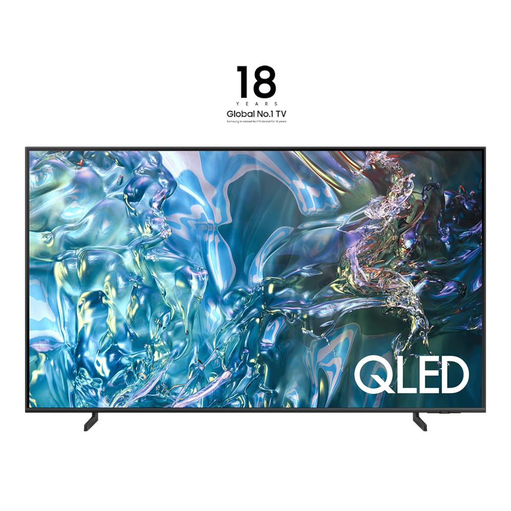 Image of Samsung Q60D TV QLED televisore 4K 50” QE50Q60DAUXZT Smart TV Wi-Fi Titan Gray 2024, Quantum Processor Lite 4K, 4K Upscaling, AirSlim Design, OTS Lite