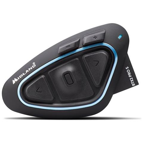 Image of Midland BTX2 Pro S Singolo C1414.04, Interfono Moto Bluetooth Singolo, Auricolari Casco Impermeabili IPX6, Cancellazione del Rumore, Fino a 8 Persone, Batteria 23h, Portata 800 m 074