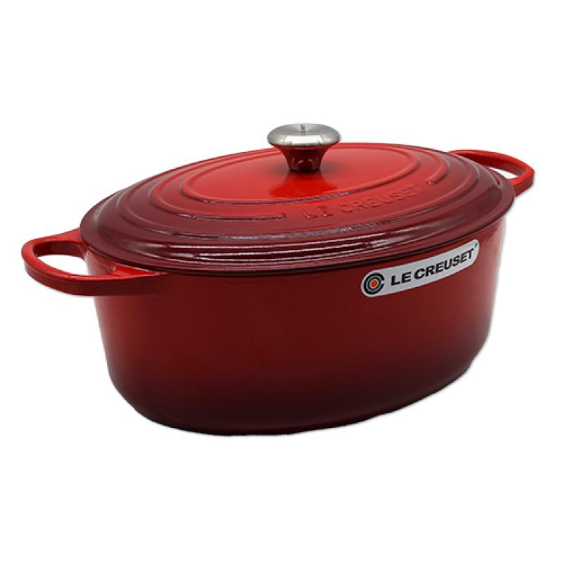 Image of Le Creuset Signature Roaster oval 35cm cherry rosso (21178350602430) 074