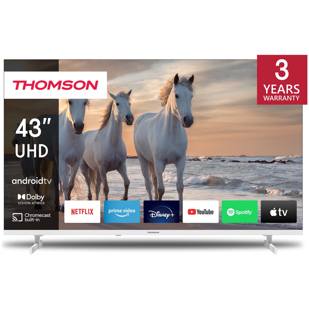 Image of THOMSON TV LED televisore Ultra HD 4K 43" 43UA5S13W Smart TV Android TV televisore